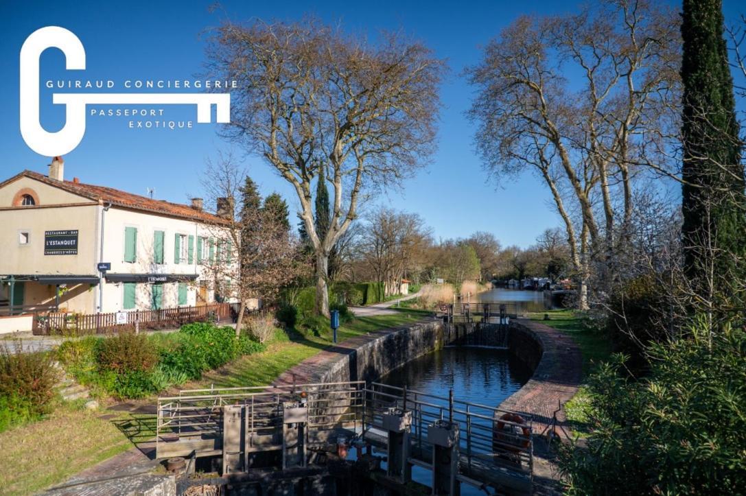 Insolite Peniche Amazonie Canal Du Midi Gardouch 外观 照片